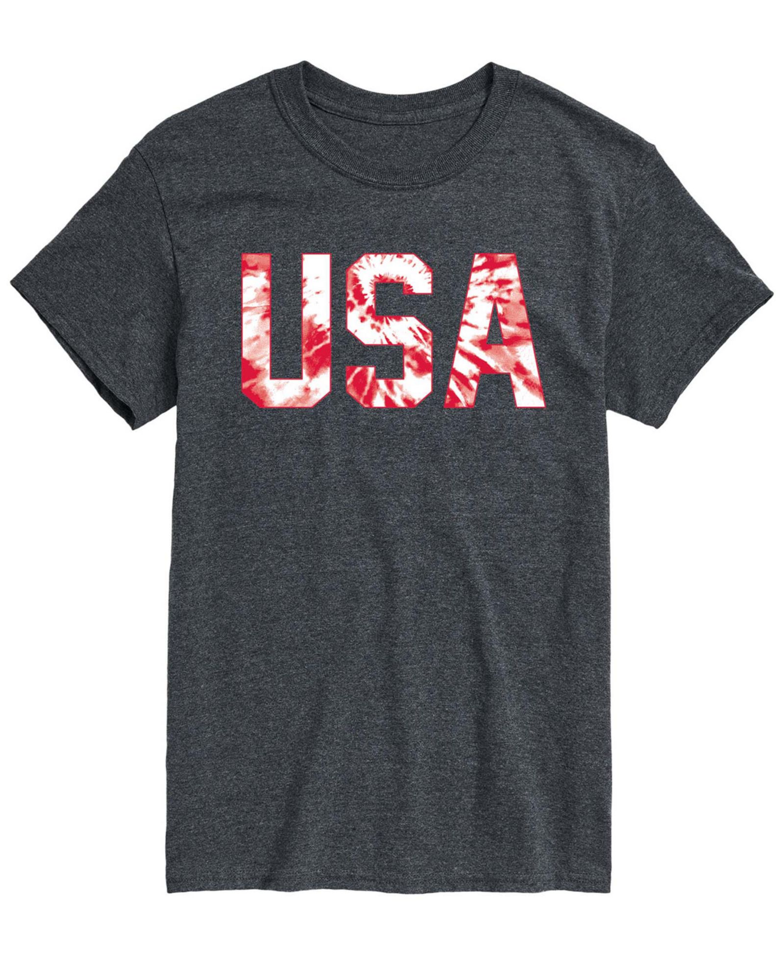 AIRWAVES Men's Tie Dye USA Short-Sleeve Graphic T-Shirt