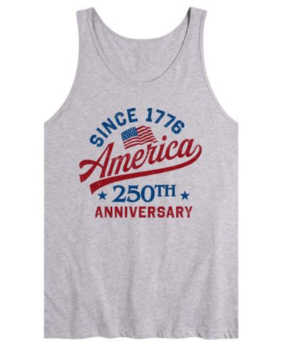 AIRWAVES Men's America 250 Sleeveless Graphic Tank Top