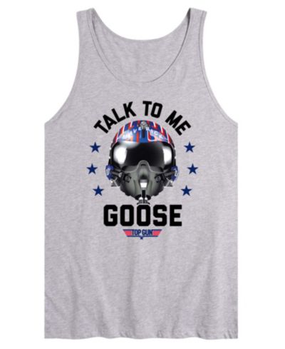AIRWAVES Men's Talk To Me Goose Sleeveless Graphic Tank Top