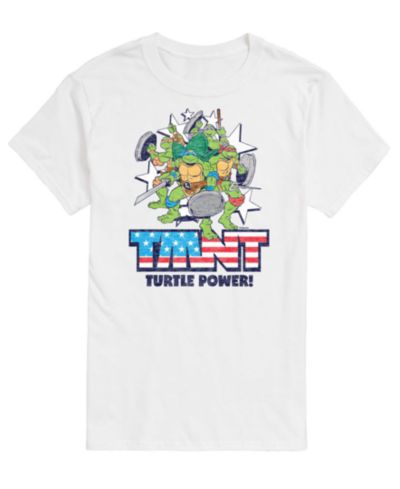 AIRWAVES Мужская футболка с графическим принтом Turtles Power, короткий рукав