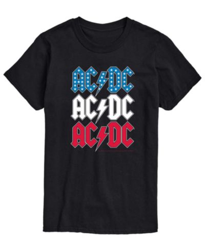 AIRWAVES Men's ACDC USA Stack Short-Sleeve Graphic T-Shirt
