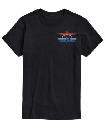 Мужская футболка AIRWAVES Top Gun Logo Gradient Short-Sleeve Graphic