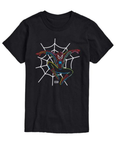 Футболка AIRWAVES Men's Spiderman Neon Short-Sleeve Graphic