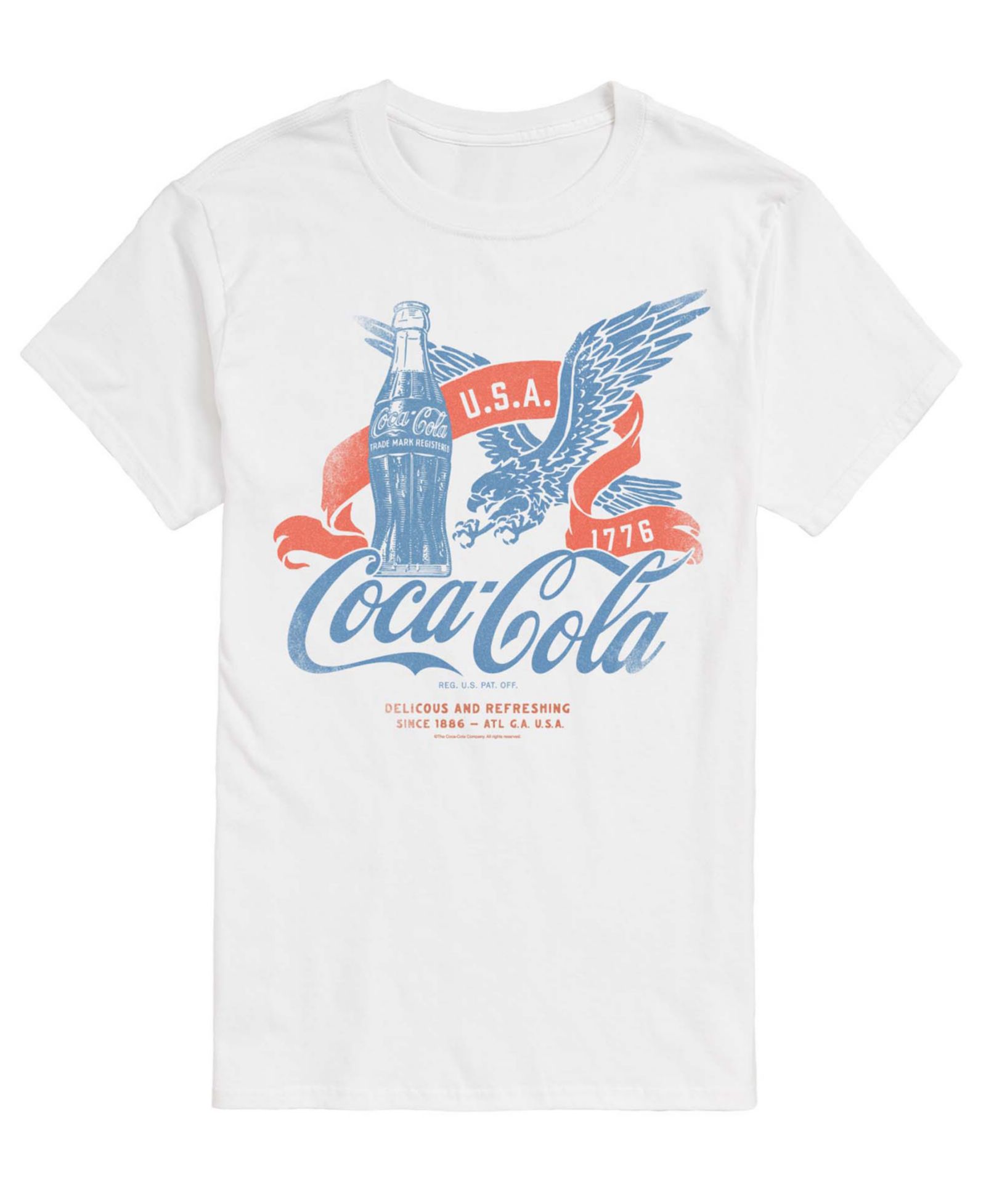 Футболка AIRWAVES Men's Coca-Cola USA Eagle с коротким рукавом