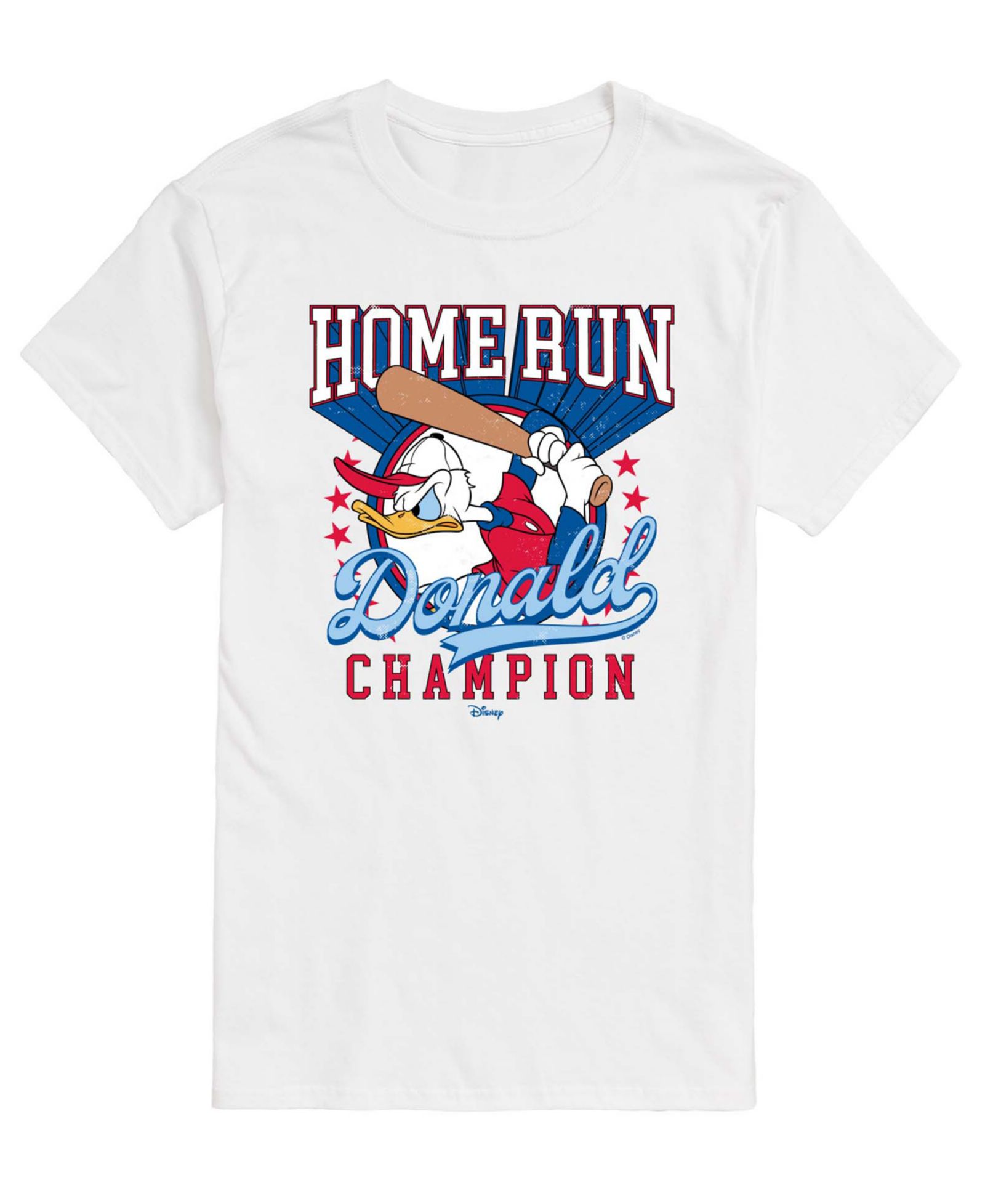 AIRWAVES Men's Disney Home Run Donald Short-Sleeve Graphic T-Shirt