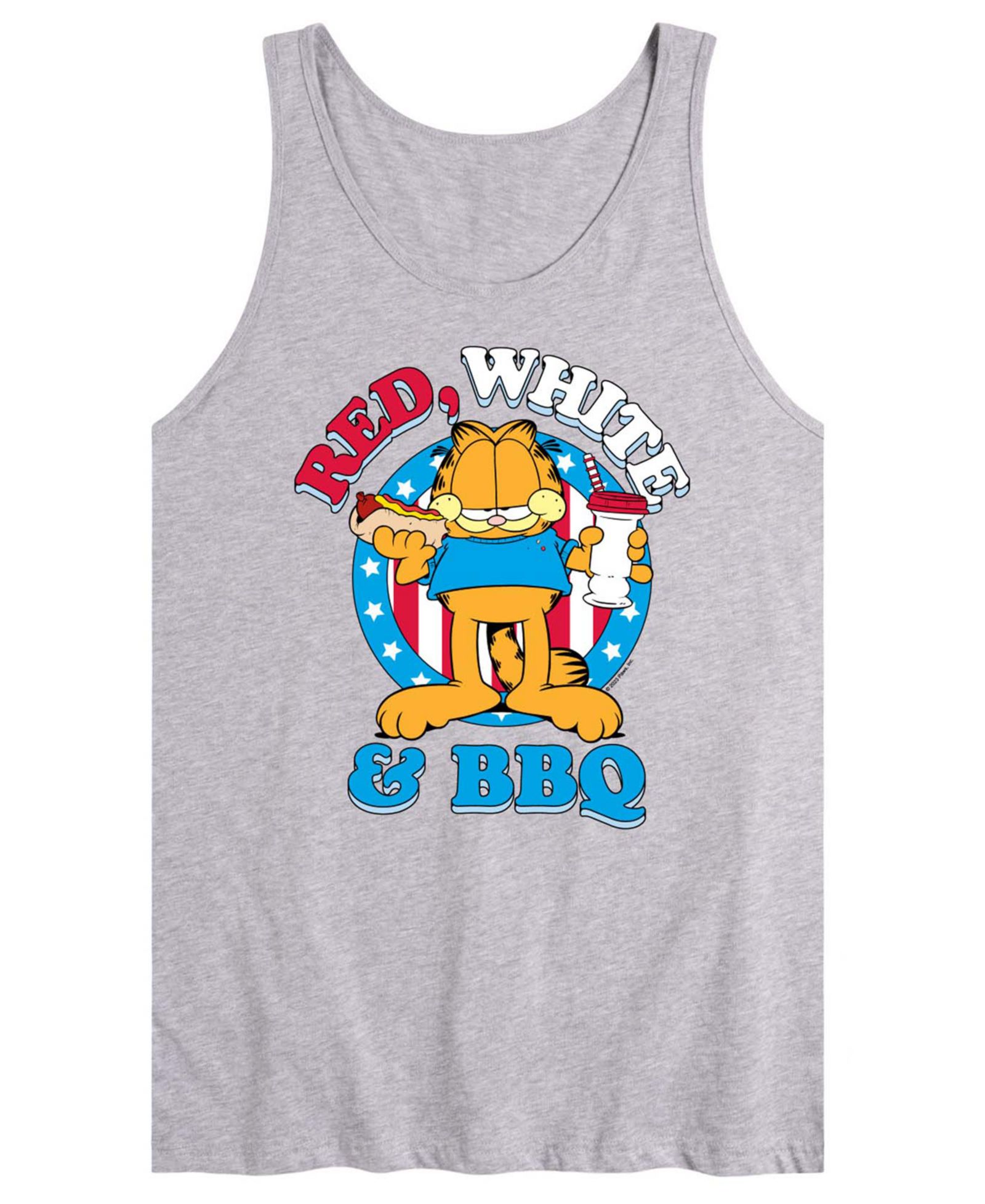 Мужская майка AIRWAVES Garfield Red White And BBQ