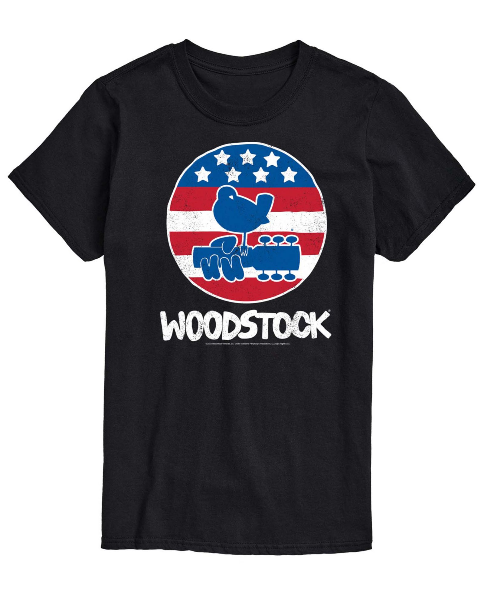 AIRWAVES Men's Woodstock Americana Short-Sleeve Graphic T-Shirt