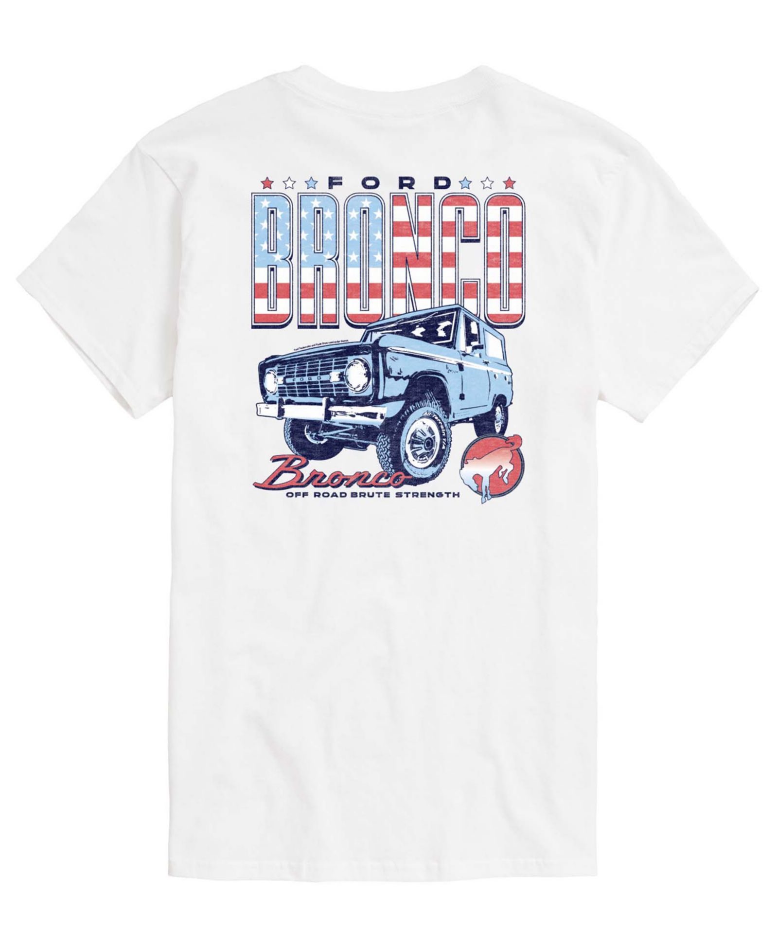 AIRWAVES Мужская футболка с принтом Ford 1970 Bronco