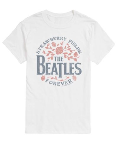 Мужская футболка AIRWAVES The Beatles The Strawberry Fields с графическим принтом, короткий рукав