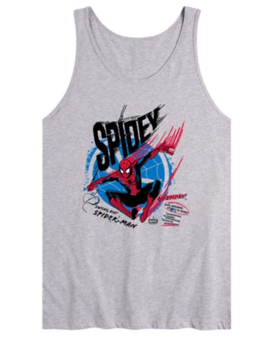 AIRWAVES Men's Spiderman Spidey Speed Sleeveless Graphic Tank Top