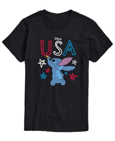 Мужская футболка AIRWAVES Lilo USA Stitch Drawing с коротким рукавом