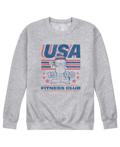 Мужская флисовая толстовка AIRWAVES Garfield USA Fitness Crew
