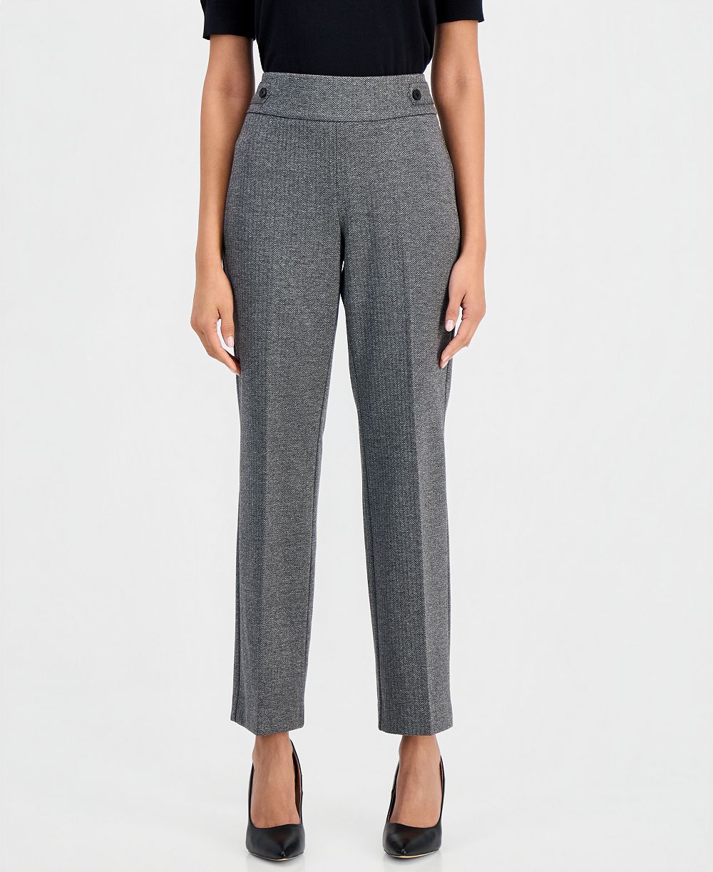 Женские брюки Anne Klein Essentials Petite Pull-On Cropped & Ankle