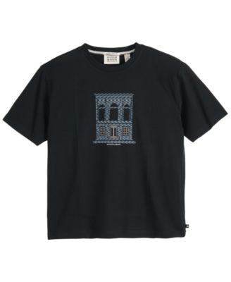 Мужская футболка SCOTCH & SODA Woven Logo Graphic Short-Sleeve
