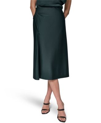 Женская юбка-карандаш Donna Karan New York Sheen Ponte Midi