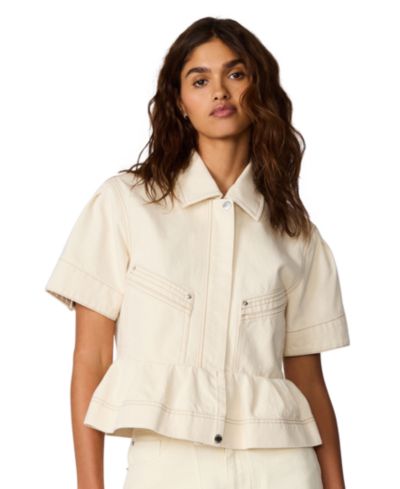 Steve Madden Women's Haezel Collared Jacket
