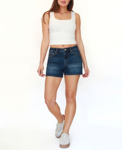 Шорты Madden Girl Women's High-Rise Straight