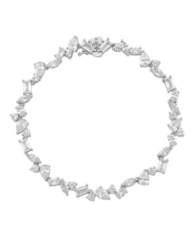 Arabella White Cubic Zirconia Bracelet (17 ct. t.w.) in Sterling Silver