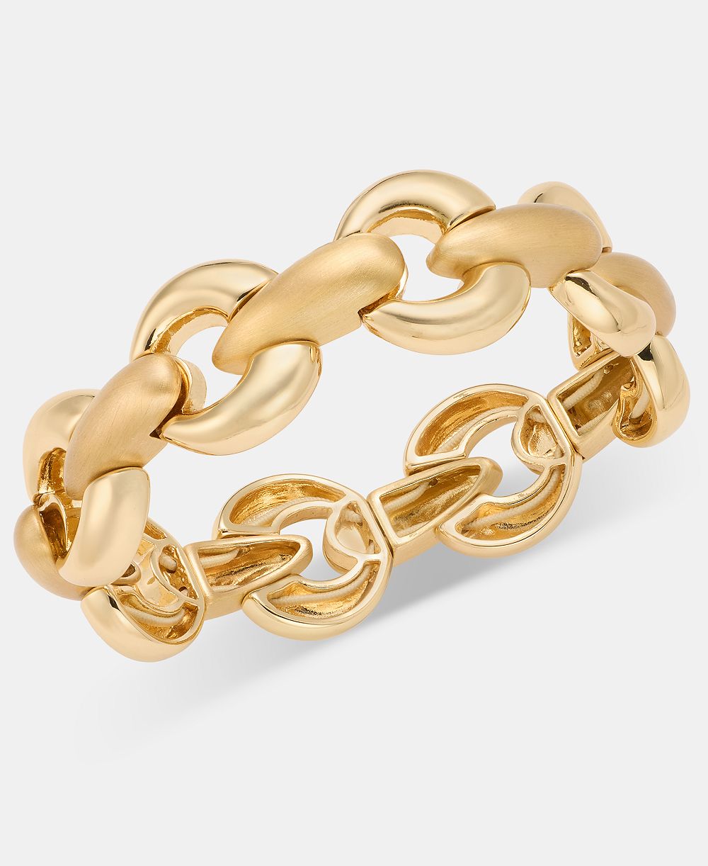 Anne Klein браслет из растяжимых переплетенных звеньев