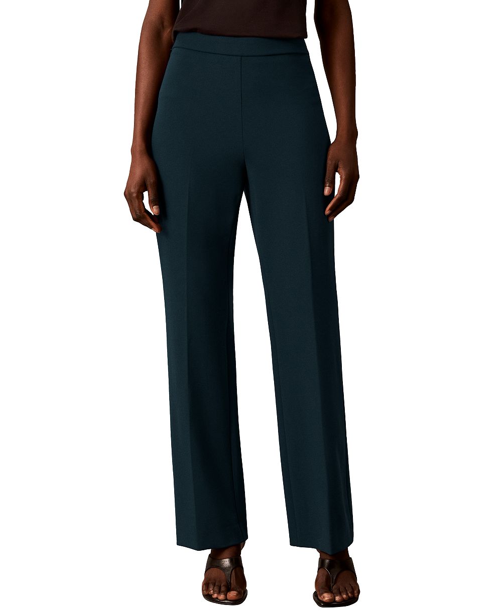 Calvin Klein Women's High-Waisted Pull-On Bootcut Pants