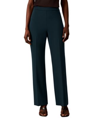 Calvin Klein Women's High-Waisted Pull-On Bootcut Pants