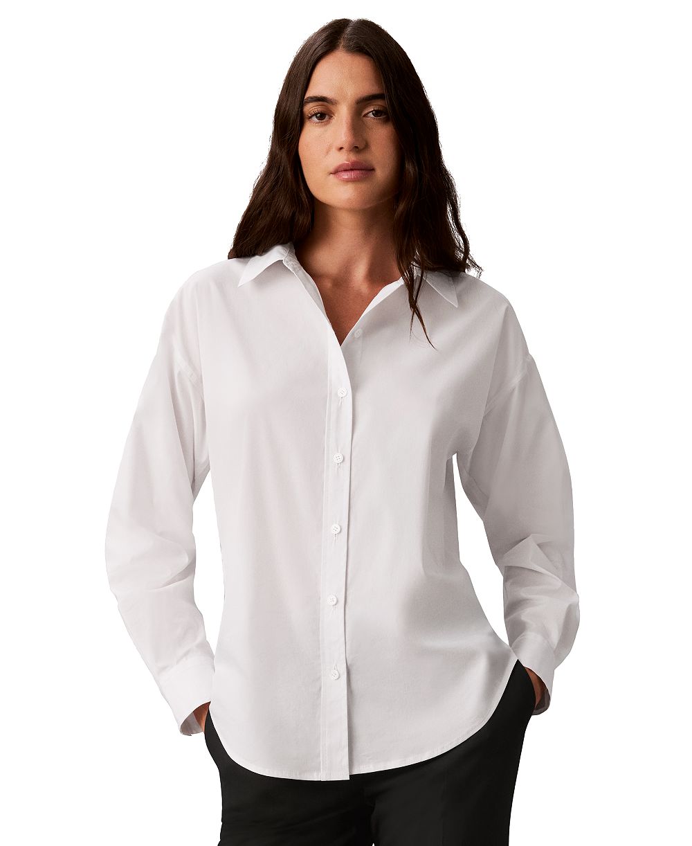 Женская рубашка Calvin Klein Easy Care Long-Sleeve