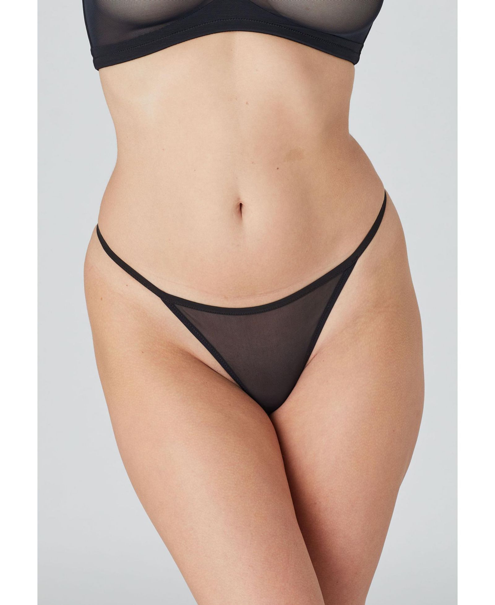 Трусики CUUP Plus Size the String Thong - Mesh