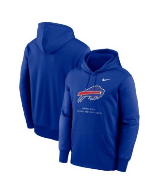 Nike Men's Royal Buffalo Bills Toss Sweep Therma-FIT Hoodie