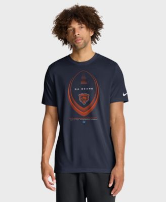 Nike Мужской Navy Chicago Bears Legend Icon Dri-FIT T-Shirt