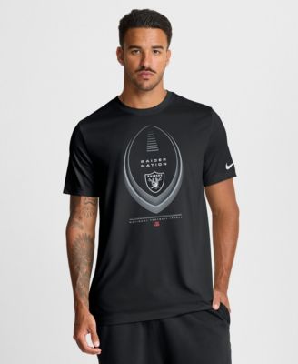 Мужская футболка Nike Black Las Vegas Raiders Legend Icon Dri-FIT