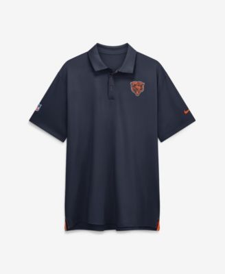 Мужская рубашка-поло Nike Chicago Bears Sideline Powerful Blocking Dri-FIT