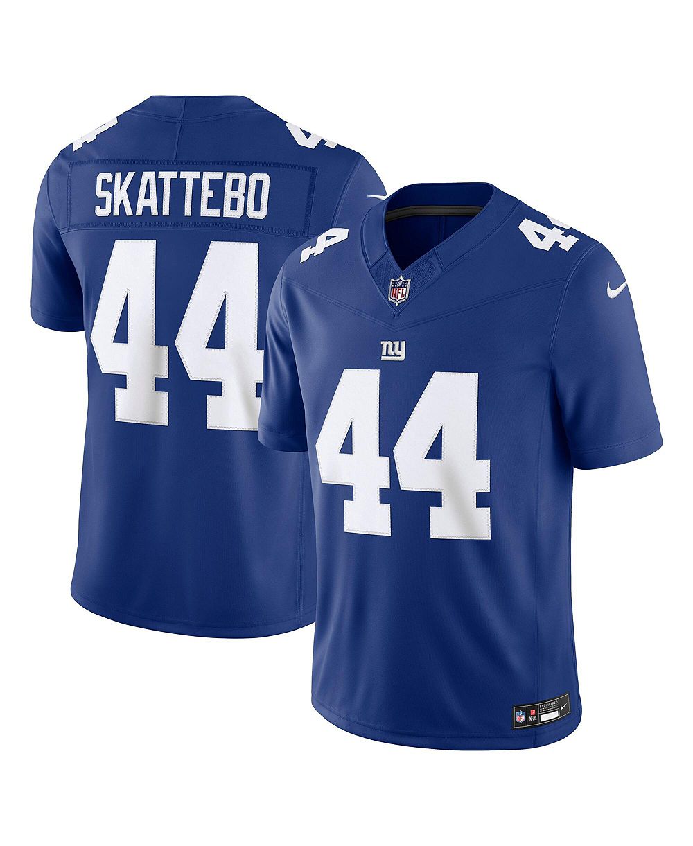 Nike Men's Cam Skattebo Royal New York Giants Vapor F.U.S.E. Stitched Limited Jersey