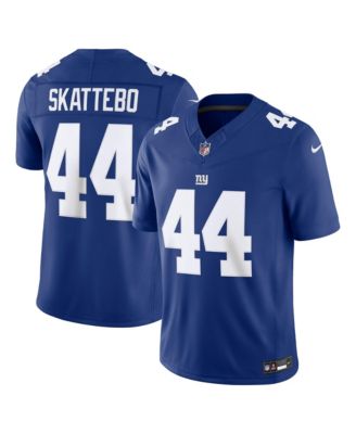 Nike Мужской Cam Skattebo Royal New York Giants Vapor F.U.S.E. Stitched Limited Jersey