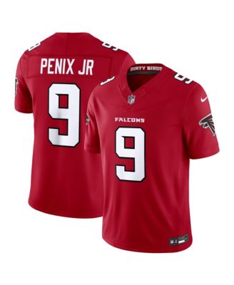 Nike Мужская джерси Michael Penix Jr. Red Atlanta Falcons Team Vapor F.U.S.E. с вышивкой