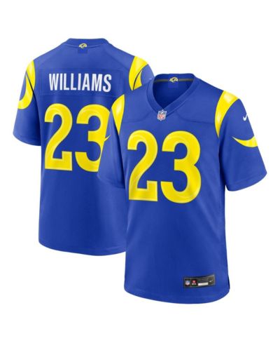 Nike Men's Kyren Williams Royal Los Angeles Rams Team Game Player Jersey