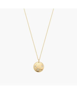 Bearfruit Jewelry Star Constellation 12 Zodiac Signs Personalized Gift for Her Gold Necklace