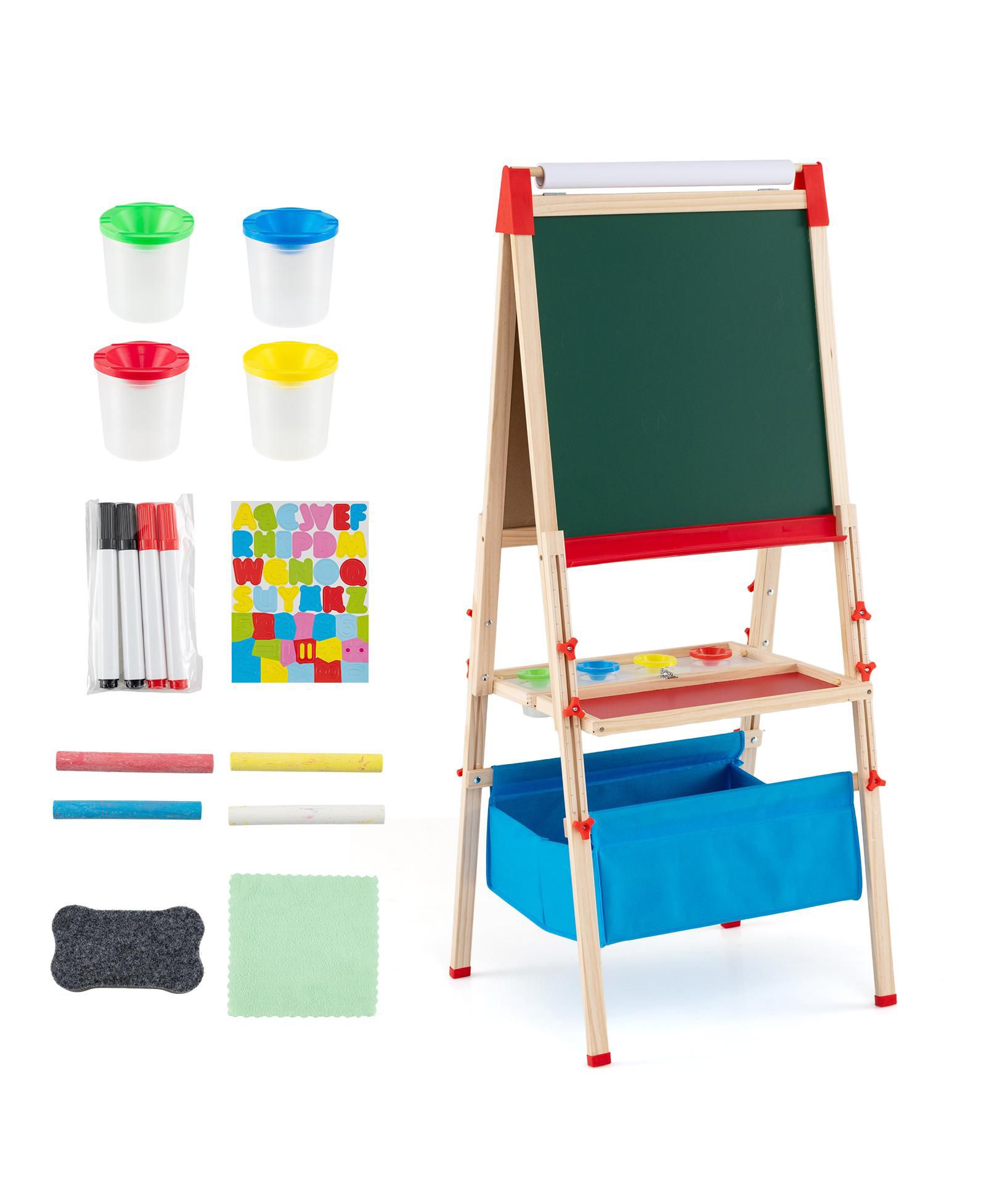 Slickblue Double-Sided Magnetic Foldable Easel, Ages 3+