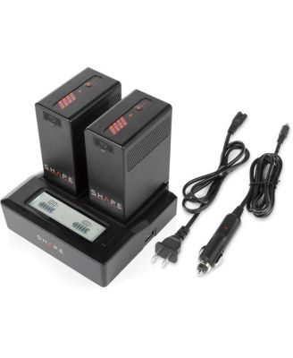 Двойной LCD-зарядчик Shape BP-U с 2x литий-ионными батареями BP-U65