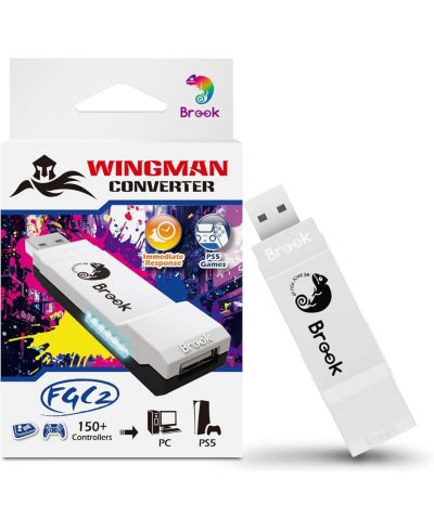 Brook Wingman FGC2 проводной адаптер контроллера для PlayStation 5 и PC