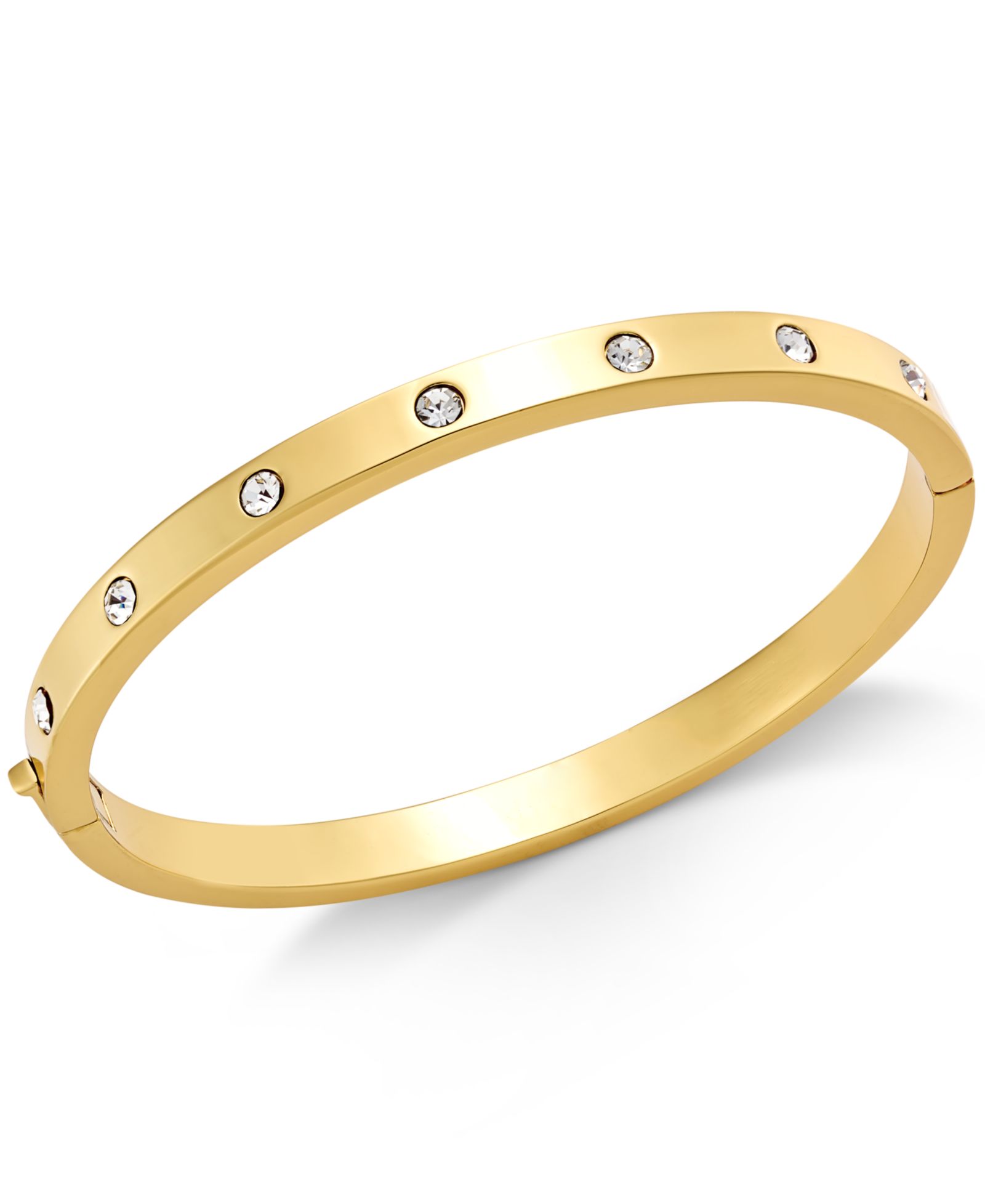 Браслет Kate Spade New York Bezel-Set Polished Bangle