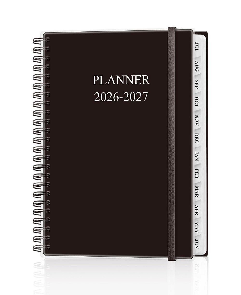 GNUADZ Academic Planner 2026-2027 Weekly Monthly July June Agenda Pocket Elastic