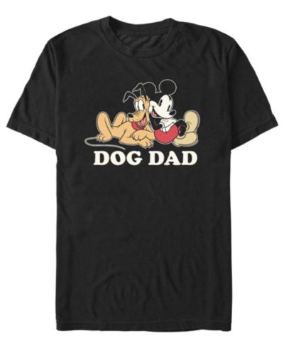 Fifth Sun Men's Mickey Dog Dad Short-Sleeve T-Shirt