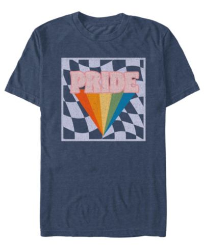 Мужская футболка Design By Humans Pride Checkers Short-Sleeve