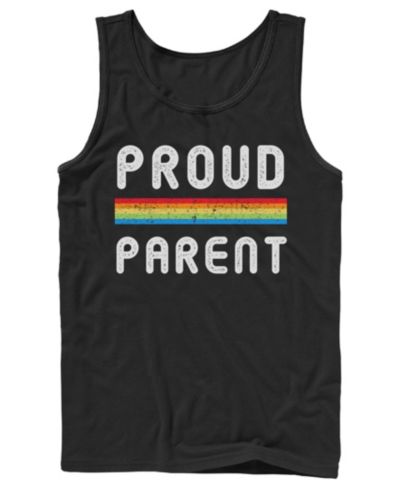 Design By Humans Men's Proud Parent Sleeveless Tank Top