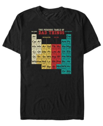 Fifth Sun Men's Periodic Table Of Dad Short-Sleeve T-Shirt
