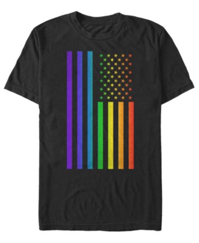 Design By Humans Men's USA Pride Short-Sleeve T-Shirt