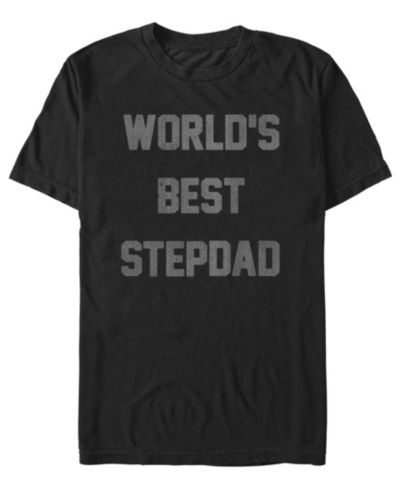Fifth Sun Men's Worlds Best Stepdad Short-Sleeve T-Shirt