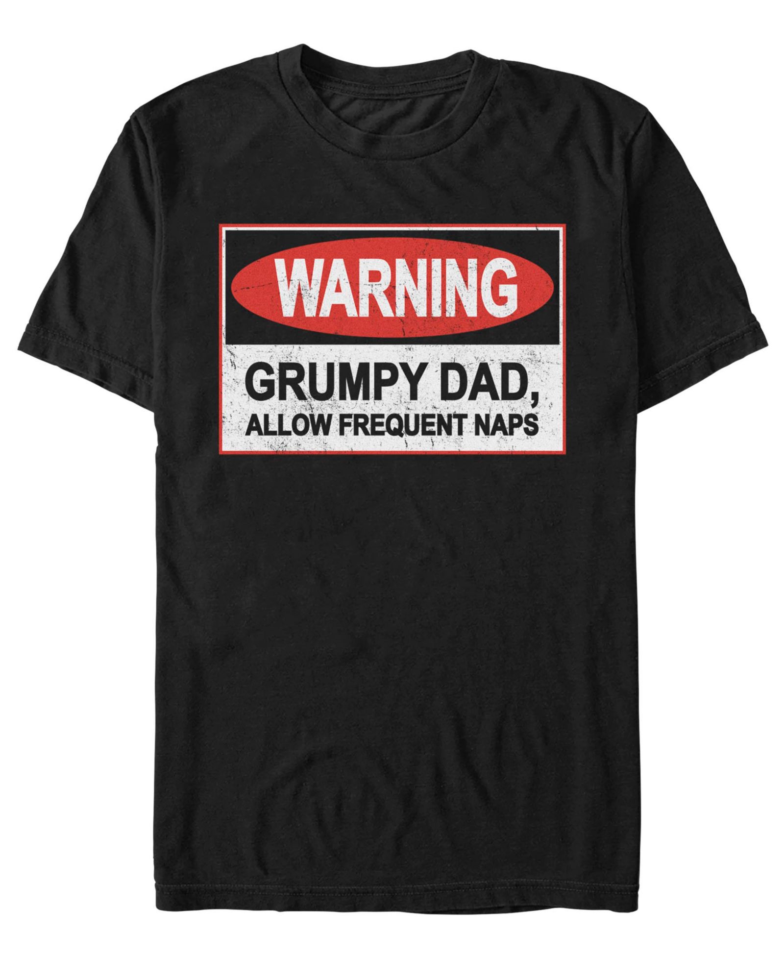 Fifth Sun Men's Warning Grumpy Dad Short-Sleeve T-Shirt