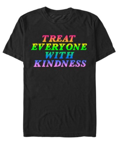 Design By Humans Men's With Kindness Short-Sleeve T-Shirt