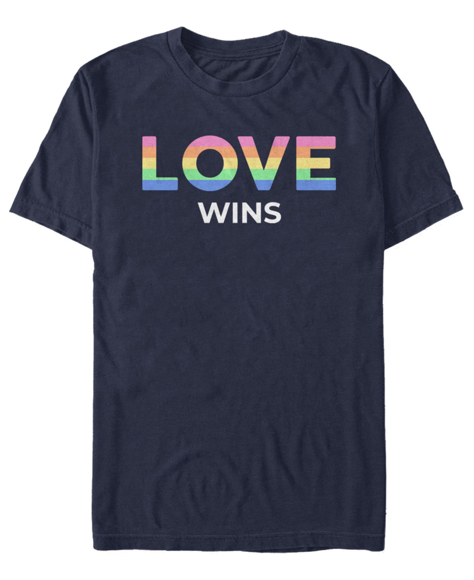 Мужская футболка Design By Humans Love Wins с коротким рукавом